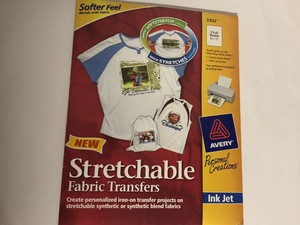 Avery Dennison AVD3302 Stretchable Fabric Transfers NEW 5 Pieces Sheets Ink Jet | eBay