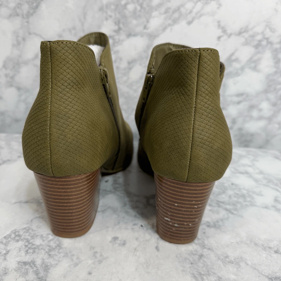 Style & Co. Mujer Masrinaa Tacón Bloque Botines Zapatos Talla 8 NUEVO #K644 Foto 4 de 4