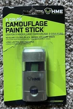 HME Products Camouflage Face Paint Stick 3 Color 
