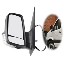 SIDE MIRROR for 2019-2024 Freightliner Mercedes Sprinter with BSM