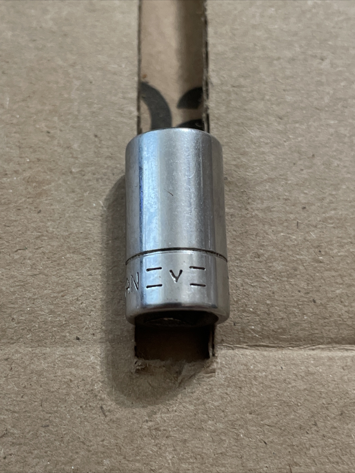 Shallow Scocket Craftsman USA 11/32” 6 Point 1/4