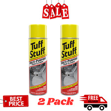 (2 Pack) Tuff Stuff Multi Purpose Foam Cleaner For Fabric, Carpet & Vinyl, 22 Oz 0.55 per fl oz