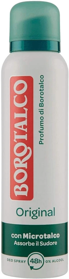 Borotalco Deodorante Spray Deo Original Anti Sudore Profumo a Scelta DA 150ML
