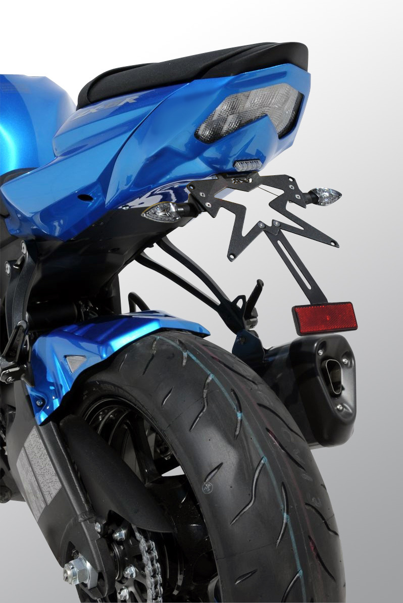 Support de plaque Ermax Kawasaki ZX 6 R balade moto et circuit look épuré