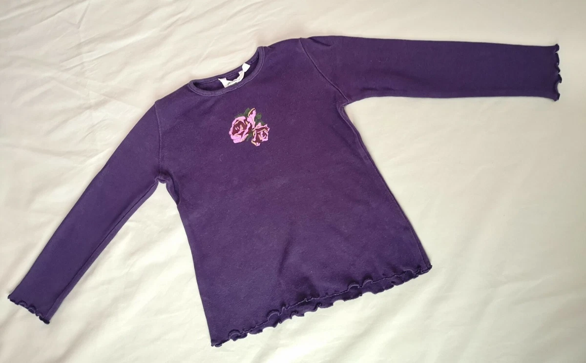 purple t shirt for girls
