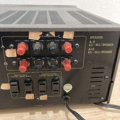 Pioneer SA-8800 II Stereo Integrated Amplifier Color Silver Main