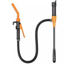 2.4 GPM Powered Battery Quick Liquid Fuel Transfer Pump with Flow Control Nozzle