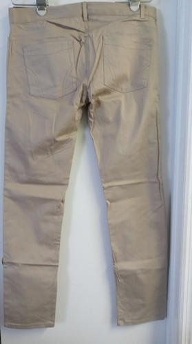 Galaxy Girls School Uniform Pants Khaki Beige Size 11 / 12 - Picture 4 of 5