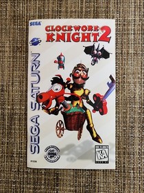 Clockwork Knight 2 for Sega Saturn - Case/Foam/Disc/Manual/Reg Card Ex Cond