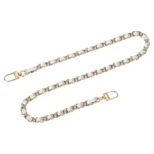 24" Purse Chain Strap with Buckles for Shoulder Silver  Gold 