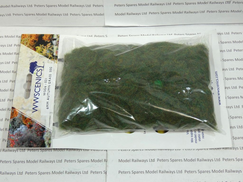WWScenics WSG6-021 6mm Autumn Static Grass 50g
