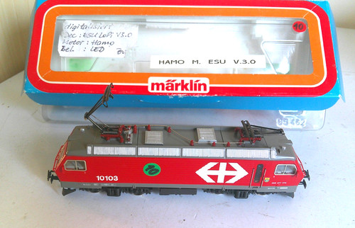 Märklin 3328 Elektrolok SBB CFF FFS 10103 digital ESU Hamo  OVP | Condition: Gebraucht