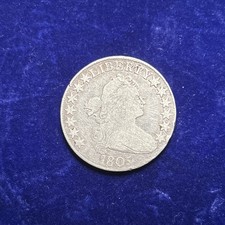 1805 DRAPED BUST HALF DOLLAR 50c Scarce QA