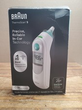 Braun ThermoScan 5 Compact and Quick Ear Thermometer Easy to Use IRT6500