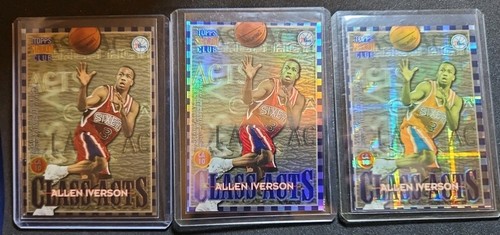 1996-97 Topps Stadium Club Atomic Refractor - Class Acts #CA 10 Iverson/Mutombo
