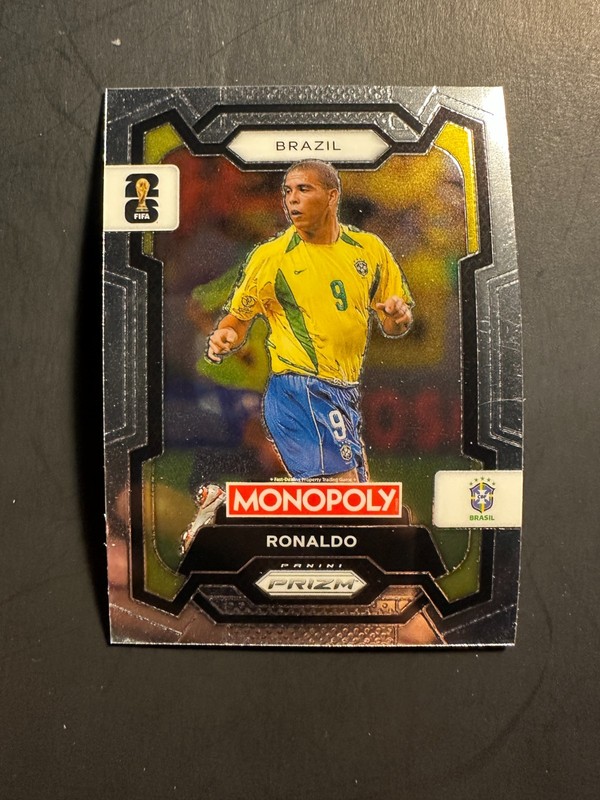 2026 Panini Monopoly Fifa World Cup #18 Ronaldo Brazil 003