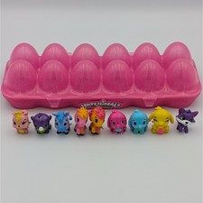Hatchimals CollEGGtibles Lot 9 Figures Season 1 2 Pink Carton Case Elefly Foxfin