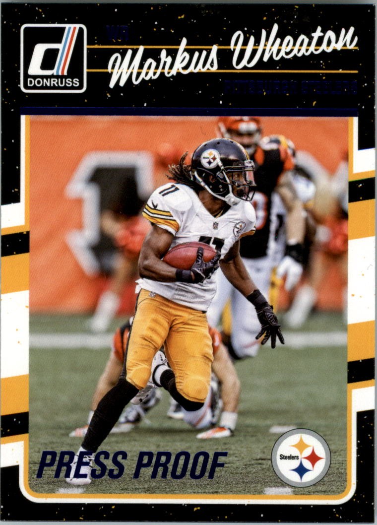 2016 Donruss Press Proofs Blue #239 Markus Wheaton - FB