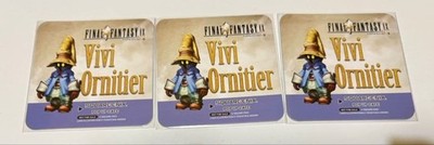 Final Fantasy IX FF9 Pop-up Cafe Coaster Late 3 Bibi