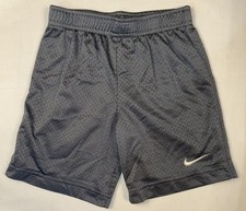 Nike Boys Shorts Gray Mesh Youth Size M 6