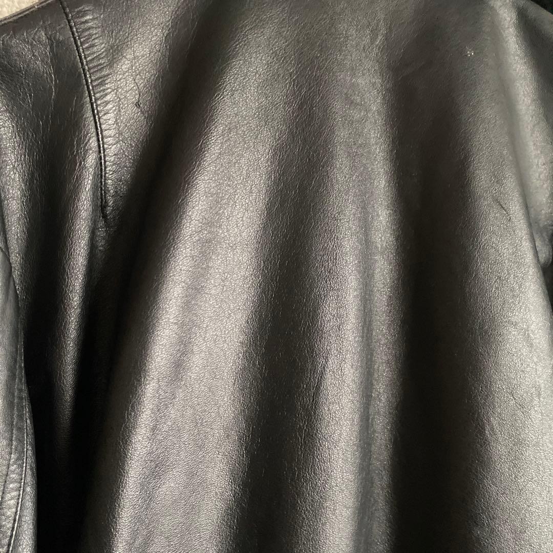 Sun Microsystems JAVA Leather Jacket 90s USA Made… - image 9