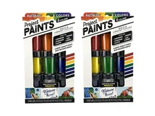 ArtSkills Acrylic Painting Set for Beginners w/Paint Brush, 8 Pc Set - 2 Pack