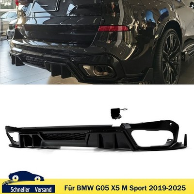 Heckdiffusor für BMW X5 G05 M Paket Competition Optik Diffusor Lipp Hochglanz