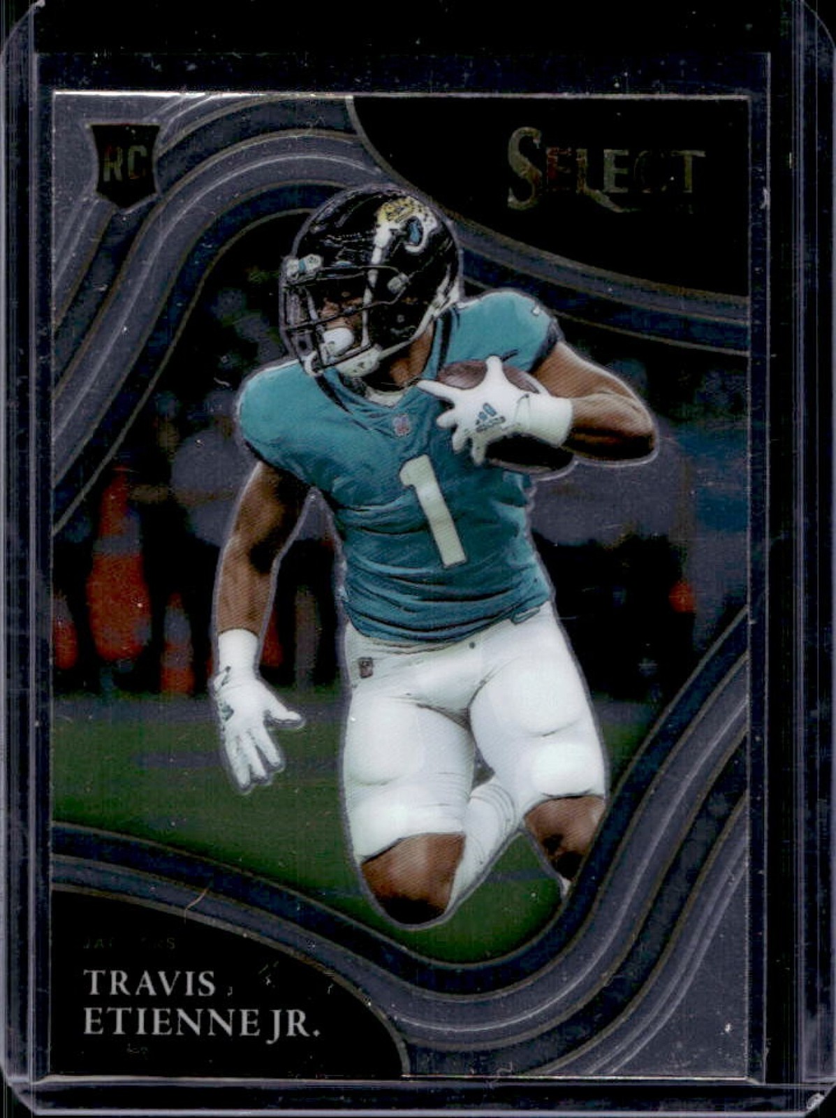 2021 Select Travis Etienne Jr. Rookie RC Field Level #354 Jaguars