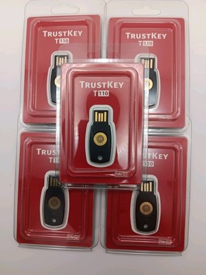 5 FIDO Security Key TrustKey T110 FIDO2 U2F Two Factor Authentication USB Key