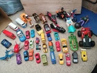 Vintage Diecast Car Vehicle Bundle Lot - Matchbox Hot Wheels Disney Action Man