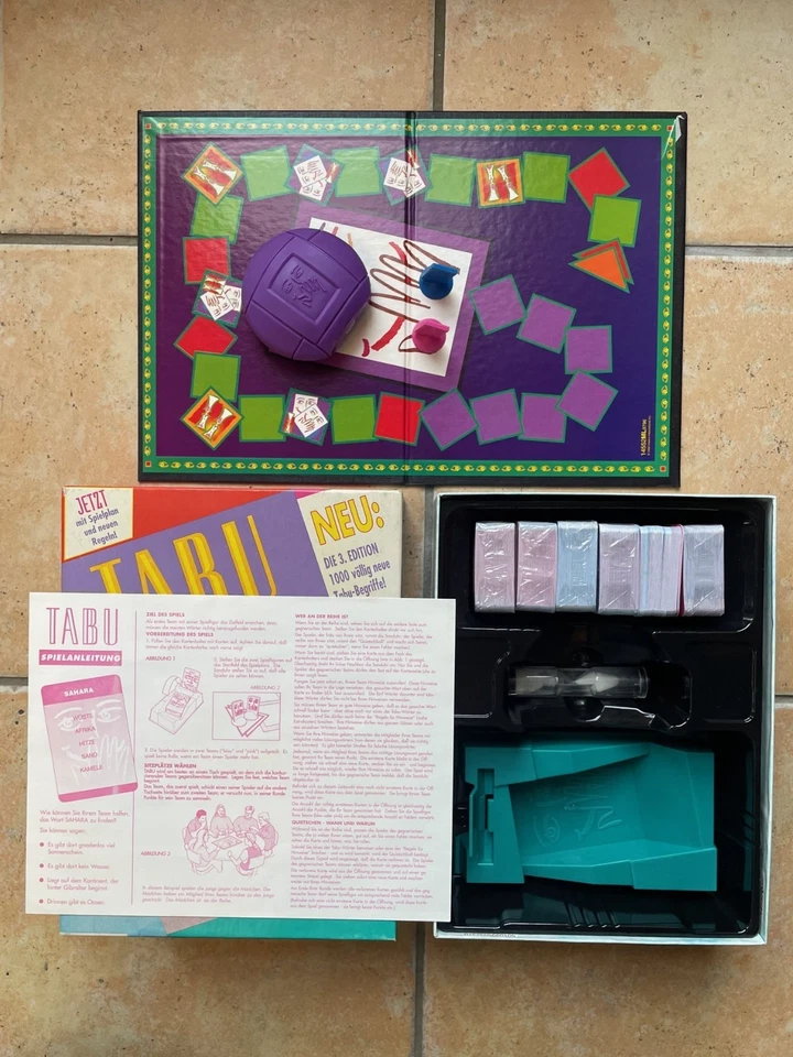 Tabu - Wer umschreibt der bleibt! / 3. Edition 1997 / MB Spiele - Bild 3 von 3