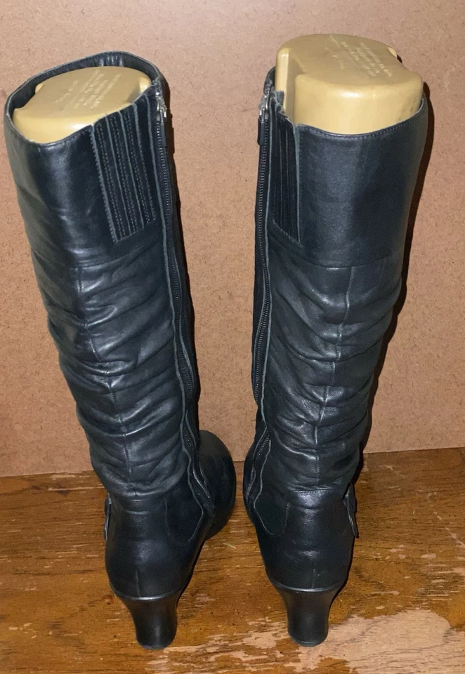 Botas altas femininas de couro preto Dansko Brielle tamanho UE 40/EUA 9,5 3404020200 - Imagem 4 de 4