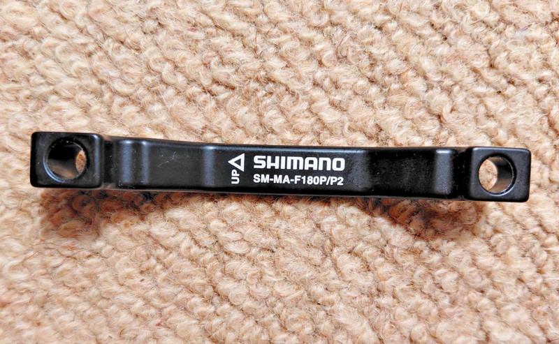 Shimano SM-MA-F180P/P2 Disc Brake Adapter Post Mount PM 160mm to 180mm