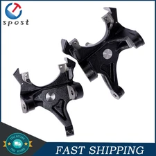 2" Drop Spindles For GMC Sierra C2500 1988-1996 1997 1998 3/4 Ton All Cabs 6 Lug