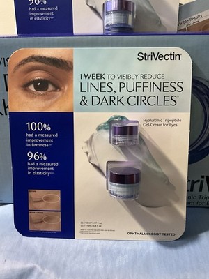 StriVectin Hyaluronic Tripeptide Gel-Cream For Eyes 0.5 fl oz + 0.17 fl oz