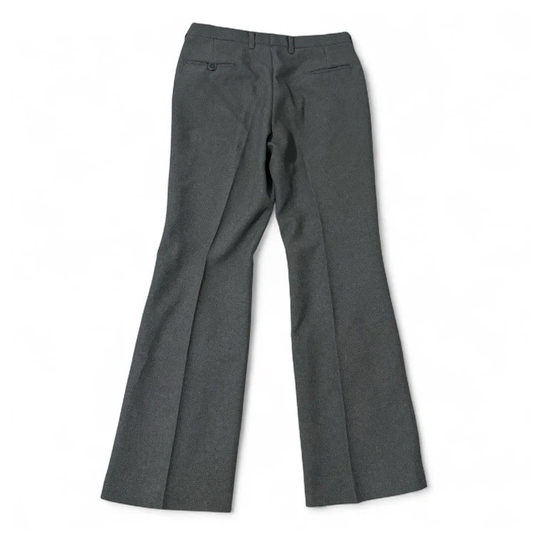 Traje de ocio gris de colección años 70 pantalones/pantalones, acampanado, ropa deportiva Levi's, W36xL32 Foto 2 de 4