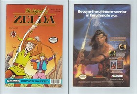 The Legend of Zelda Valiant Comics Vol. 1&ndash;5 &ndash; Nintendo / NES Era Collectibles