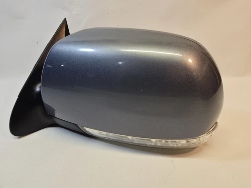 2007-12 HYUNDAI VERACRUZ Driver Left Side View Door Mirror Power Heated BLUE