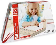 Hape Happy Harp Kids Wooden Musical Instrument | Lap Harp | Award Winning Toy