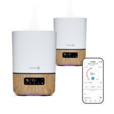 Safety 1st Smart Humidifier Pack of 2 , Natural with White