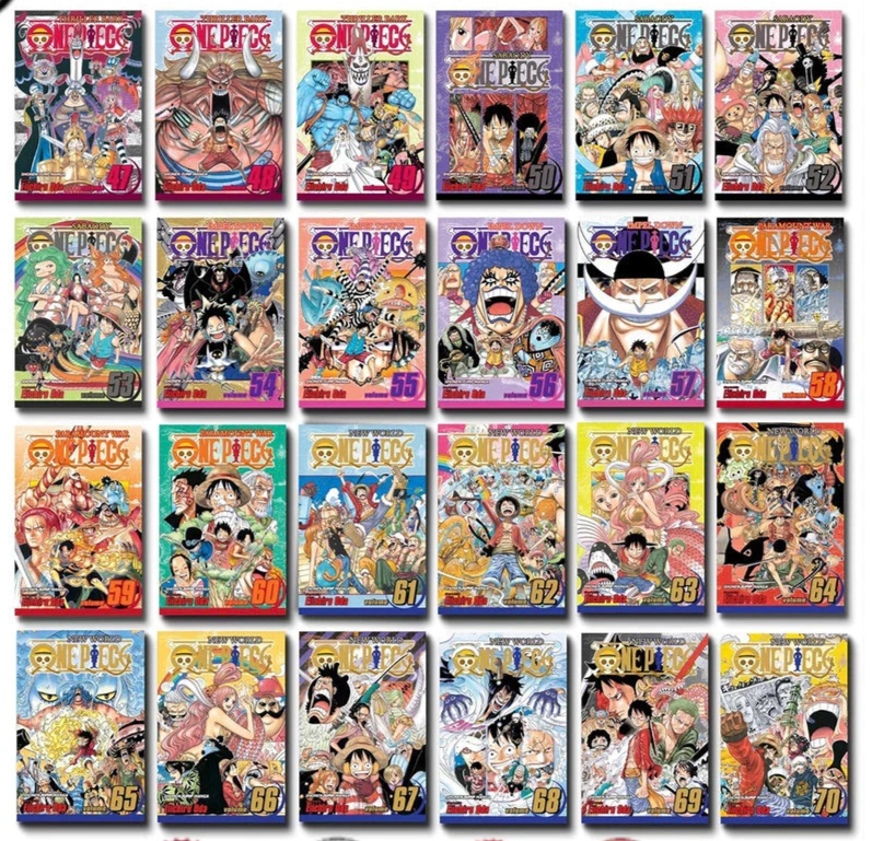 One Piece Manga Vol 1–111 English Complete Series Full Set Fast