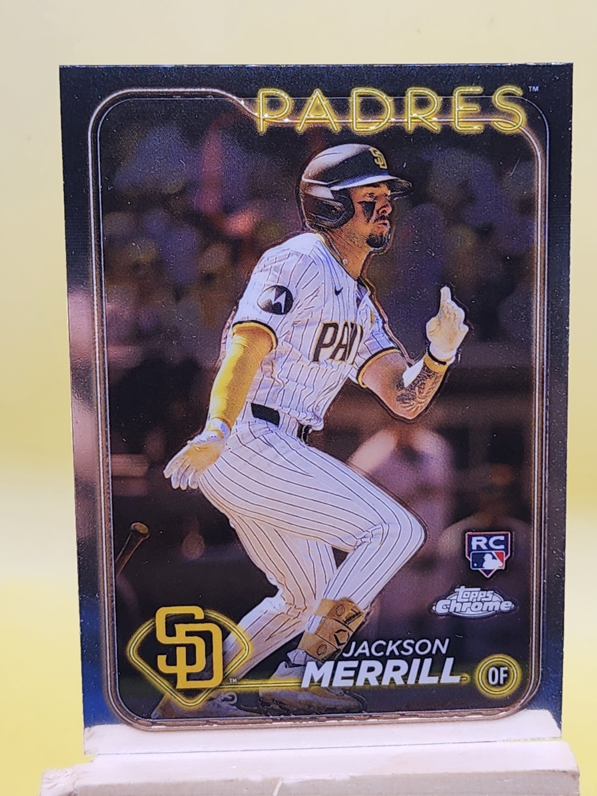 2024 Topps Chrome #207 Jackson Merrill Rookie San Diego Padres 