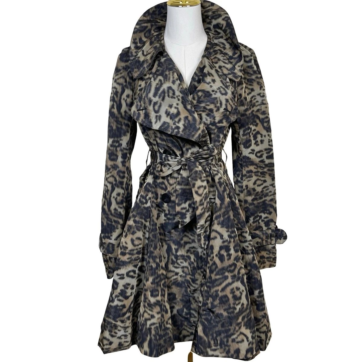 Flare Trench Coat for sale | eBay