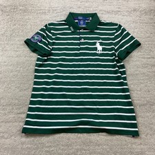 Polo Ralph Lauren Wimbledon Polo Medio Verde Big Pony Rendimiento Tenis