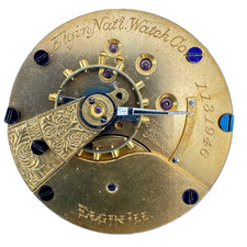 Antique 18s 1883 Elgin 3 11j Mechanical Hunter Pocket Watch Movement 10 USA