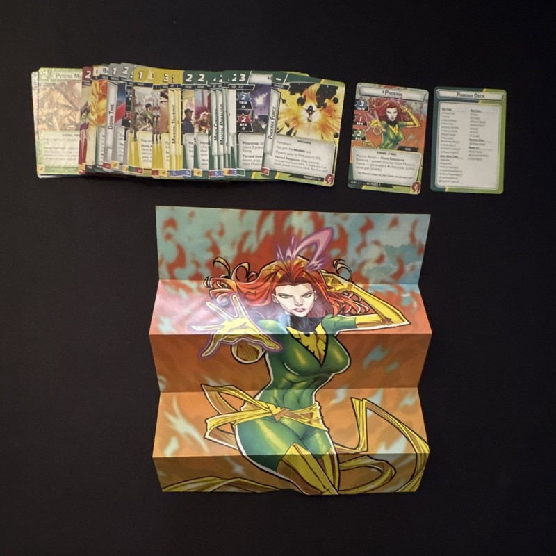 Used Marvel Champions Phoenix Hero Pack