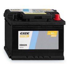 Exide Excell EB620 12V 62Ah 540A Blei-Säure Autobatterie 50Ah 60Ah 71Ah 74Ah