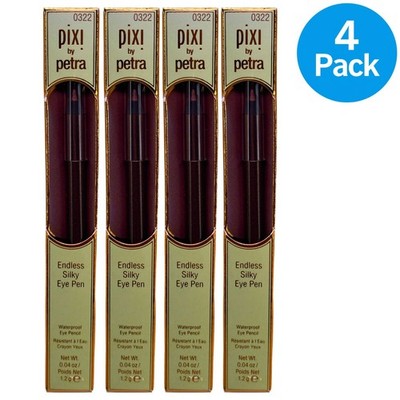 Pixi by Petra Endless Silky Eye Pen Waterproof 0.04oz 4 Pack New