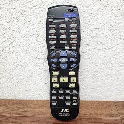JVC RM-SXV038J DVD Player Remote Control XVS502SL, XVS500BK, XV502SL, DSTP670DVD