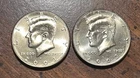 2003 PD Kennedy Half Dollars from rolls - Two great coins